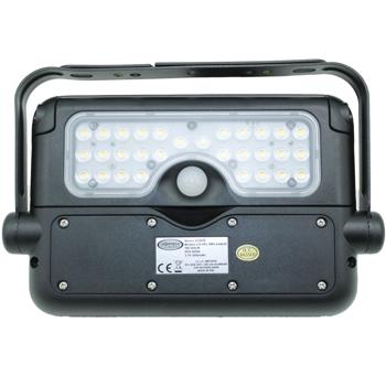 Preview: set of 2 solar outdoor wall lights with motion detector, 5000 lm, IP65