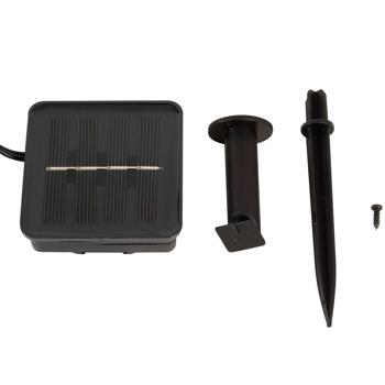 Preview: Solar-Lichterkette im Glühbirnen-Design: 10 warmweisse LEDs, 6 m, Dämmerungssensor & IP44-wetterfest. Gemütliche Beleuchtung für Garten & Balkon