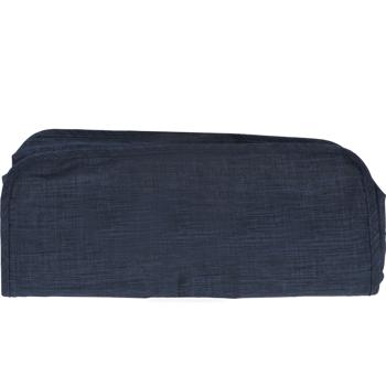 Preview: Koffer Organizer Set 6-tlg. - Reise-Aufbewahrungstaschen für mehr Ordnung & Übersicht im Gepäck - Polyester mit Struktureffekt - Blau/Grau/Pantone