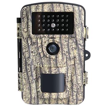 Preview: Telecamera di sorveglianza per animali selvatici Full HD con design mimetico: con sensore di movimento, visione notturna, microfono e protezione dalle intemperie IP66