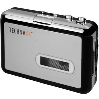 Preview: Lecteur-Numériseur de Cassettes USB Portable - Convertit Cassettes en MP3 avec Logiciel Inclus - Alimentation Flexible Piles/USB Preview: Lecteur-Numériseur de Cassettes USB Portable - Convertit Cassettes en MP3 avec Logiciel Inclus - Alimentation Flexible Piles/USB