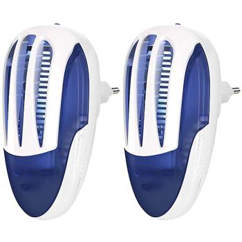 Preview: 2 efficaci insetticidi (luce UV): Repellente per mosche e zanzare fino a 30m². Protezione affidabile contro gli insetti fastidiosi senza l‘uso di sostanze chimiche