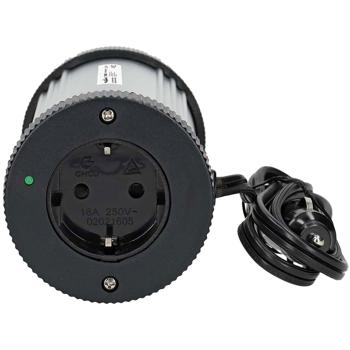 Preview: Inverter per auto da 12 a 230 V con porta di ricarica USB, 300 watt