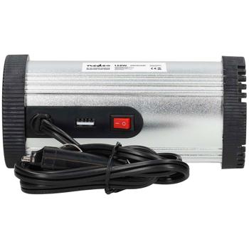 Preview: Inverter per auto da 12 a 230 V con porta di ricarica USB, 300 watt