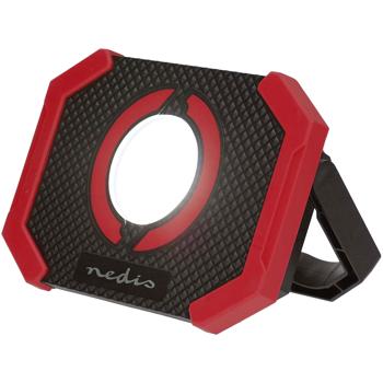 Preview: Lampada da lavoro COB LED da 1000 lumen con funzione powerbank: lampada da lavoro a batteria, lampada da officina mobile, faretto da cantiere LED – compatta e luminosa