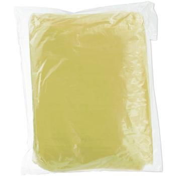 Preview: set di 4 poncho di emergenza per la pioggia con cappuccio e maniche, giallo, circa.