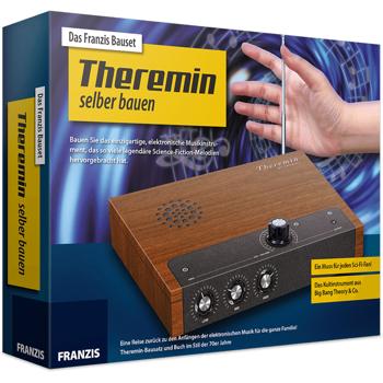 Preview: Theremin kit – electronic musical instrument to build yourself for beginners from 14 years – fully functional – with pre-assembled circuit board