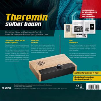 Preview: Kit de construction Theremin - Instrument musical électronique fonctionnel - Montage sans soudure - Dès 14 ans pour fans de science-fiction