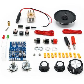 Preview: Récepteur radio universel DIY - Kit de construction pour radioamateurs & bricoleurs - Ondes courtes 3-24 MHz - Réception mondiale Morse