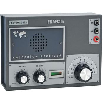 Preview: Récepteur radio universel DIY - Kit de construction pour radioamateurs & bricoleurs - Ondes courtes 3-24 MHz - Réception mondiale Morse