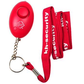 Preview: Allarme personale con luce LED, 120dB, rosa