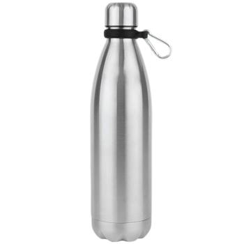 Preview: Doppelwandige Trinkflasche mit Geheimversteck, 400ml, aus Edelstahl: Perfekt für Reisen & Alltag - Schützen Sie Ihre Wertsachen