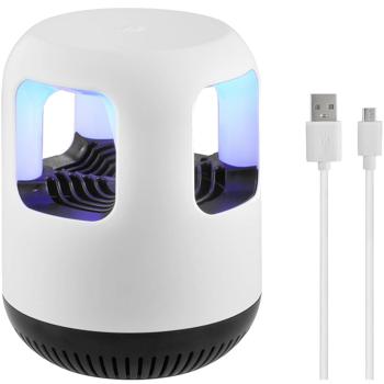 Preview: Piège à insectes UV 2en1 - Veilleuse & destructeur moustiques sans produits chimiques - Dimensions 12.2x15.5cm - Utilisation intérieure/extérieure