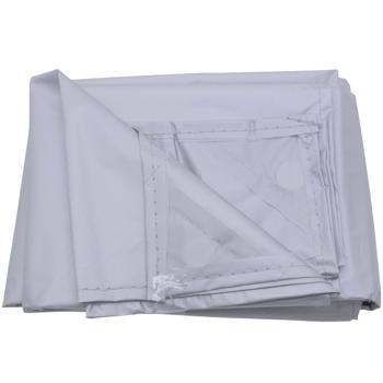Preview: Effective windshield cover with magnets: gray, 162 x 96 cm - protection against ice, sun, dust, pollen, quick attachment