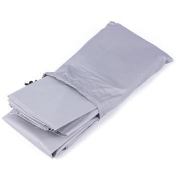 Preview: Effective windshield cover with magnets: gray, 162 x 96 cm - protection against ice, sun, dust, pollen, quick attachment