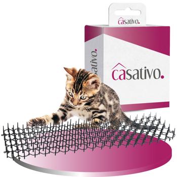 Preview: set of 12 thorn grids with spikes for animal repellent, animal repellent spiked mats against cats, dogs, martens, snails, protects your beds and plants