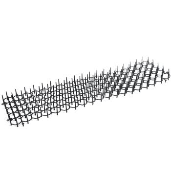 Preview: set of 12 thorn grids with spikes for animal repellent, animal repellent spiked mats against cats, dogs, martens, snails, protects your beds and plants