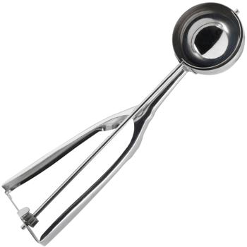 Preview: Stainless steel ice cream scoop with detacher, 5.5 cm