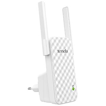 Preview: Leistungsfähiger WLAN Repeater, 300Mbit/s, Wifi Verstärker bis 300m Reichweite, weiss, 2 x starke 3dBi Antennen, kompatibel zu allen WLAN Geräten