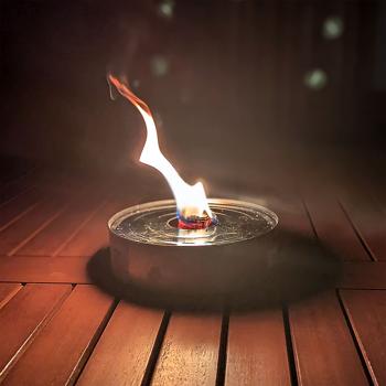 Preview: 2er-Set Outdoor Kerze / Fackel mit extra langer Brenndauer (ca. 8-10 Std.): Romantische Gartenbeleuchtung, perfekt für lange Sommerabende