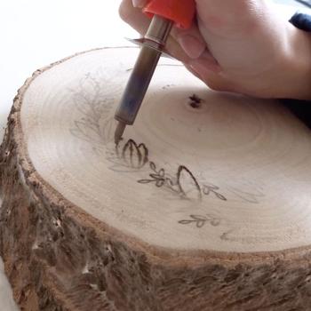 Preview: Gravier- & Brandmalgerät für Holz, Leder & Kork–26-teiliges Set mit verschiedenen Aufsätzen, 15-30W, kreatives DIY-Werkzeug für präzise Verzierungen