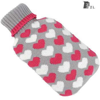 Preview: 33189 Hot water bottle with cover Capacity approx. 2 liters