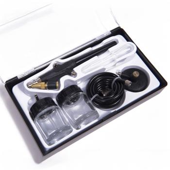 Preview: Pistola per aerografo compatta, 8 pezzi