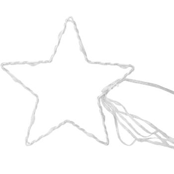 Preview: set di 2 stelle cadenti a LED colorate con 85 LED RGB, IP44 Preview: set di 2 stelle cadenti a LED colorate con 85 LED RGB, IP44