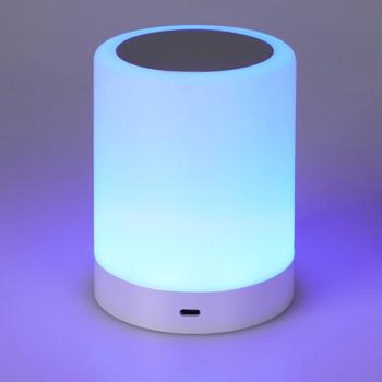 Preview: Lampada da tavolo ricaricabile con funzione touch, 6 diversi colori di luce, dimmerabile