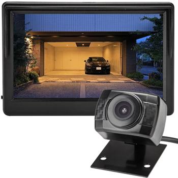 Preview: Telecamera di retromarcia wireless per auto, qualità HD, display a colori da 12,7 cm, sensore AHD, visione notturna IR, ausilio al parcheggio per auto, fuoristrada, roulotte