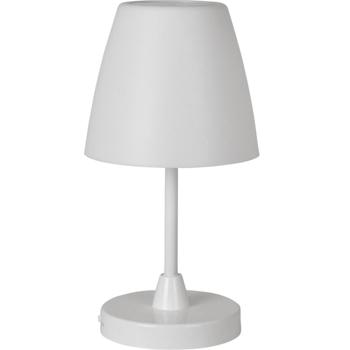 Preview: Lampada da tavolo ricaricabile dimmerabile con funzione touch: bianco caldo 100 lumen, 3 livelli, IP44 - illuminazione flessibile e moderna