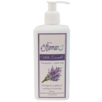 Preview: Set de 2 savons liquides à la lavande – soigne et nettoie les mains en douceur – parfum relaxant, idéal avant d’aller se coucher – 400 ml chacun avec extrait de Lavandula Angustifolia