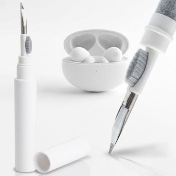 Preview: Penna di pulizia per cuffie in-ear, 3 accessori di pulizia