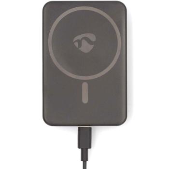 Preview: Powerbank 5000 mAh - Charge Rapide sans Fil MagSafe 15W - USB-C PD 20W - Léger, Compact (131g) - Autonomie Prolongée