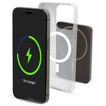 Preview: Powerbank 5000 mAh - Charge Rapide sans Fil MagSafe 15W - USB-C PD 20W - Léger, Compact (131g) - Autonomie Prolongée