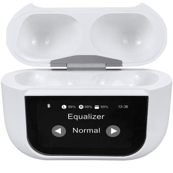 Preview: Écouteurs intra-auriculaires ANC Bluetooth 5.3 TWS - Réduction active du bruit, microphone intégré - Étui tactile, 4h autonomie, portée 10m