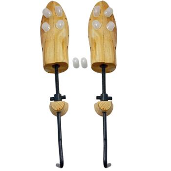 Preview: 2-Wege Schuhspanner aus Zedernholz für Herrenschuhe - Dehnt Länge & Breite - Druckpunkt-Entlastung 12 Löcher, 10 Stöpsel - 100% Echtholz Preview: 2-Wege Schuhspanner aus Zedernholz für Herrenschuhe - Dehnt Länge & Breite - Druckpunkt-Entlastung 12 Löcher, 10 Stöpsel - 100% Echtholz