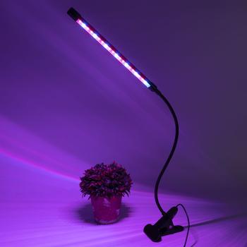 Preview: Lampada per piante a LED con collo d‘oca a 360°, 3 modalità di luce, dimmer e timer
