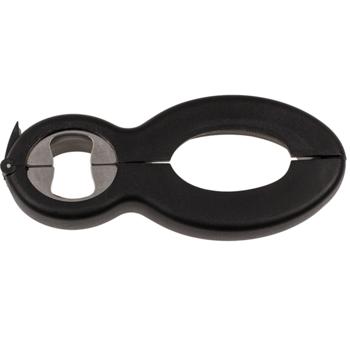 Preview: Ouvre-bouteille Universel 6-en-1 - Bière, Chips, Conserves, Bouteilles, Confitures - Ergonomique - Antidérapant Inox - 44.5x64x23mm