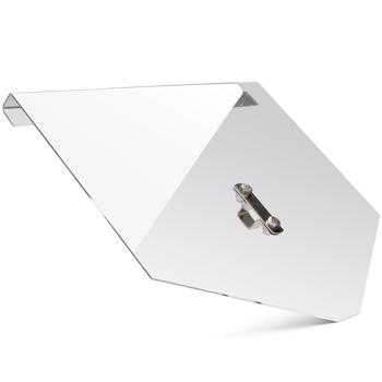 Preview: set of 2 Reliable marten repellent shield for gutters & downpipes, safe climbing protection against martens and raccoons