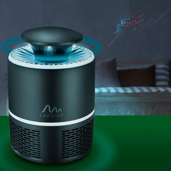 Preview: Piège à insectes UV avec Aspirateur d‘air USB - Efficace moustiques, mouches, silencieux, sans produits chimiques - Couverture 25m², bac amovible