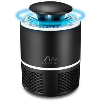 Preview: Piège à insectes UV avec Aspirateur d‘air USB - Efficace moustiques, mouches, silencieux, sans produits chimiques - Couverture 25m², bac amovible