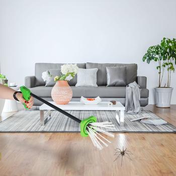 Preview: Attrape-araignée avec bras extra-long 65 cm - Piège à insectes sans tuer - Capture araignées, mouches, abeilles, guêpes sans contact