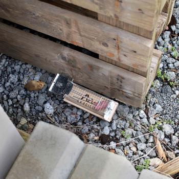 Preview: Pièges à souris non létaux - Lot de 2 cages réutilisables bois et métal - Capture vivante rongeurs efficace et sûre - 15x5,5x7,3cm