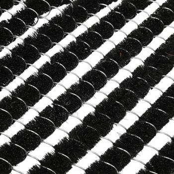 Preview: Paillasson - Poils métalliques robustes & brossage efficace semelles - 40x60cm, noir - Entretien facile intérieur/extérieur Preview: Paillasson - Poils métalliques robustes & brossage efficace semelles - 40x60cm, noir - Entretien facile intérieur/extérieur