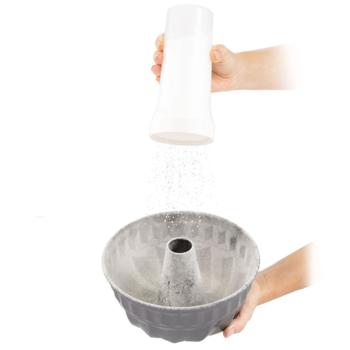 Preview: Vielseitiger Streuer für Puderzucker, Kakao & Mehl, 0,5L : Gleichmässiges Dosieren beim Backen & Dekorieren, einfach zu befüllen