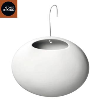 Preview: Evaporatore per radiatori di design, ceramica, bianco opaco, 420 ml - Elegante evaporatore d‘acqua per un clima ambientale ottimale