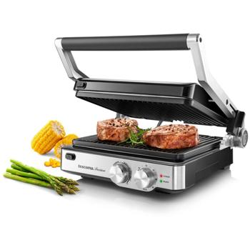 Preview: 2-in-1 premium grill da tavolo e a contatto, acciaio inossidabile, regolatore di temperatura e timer, 2000 W, nero/argento, 3 anni di garanzia del produttore Preview: 2-in-1 premium grill da tavolo e a contatto, acciaio inossidabile, regolatore di temperatura e timer, 2000 W, nero/argento, 3 anni di garanzia del produttore