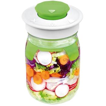 Preview: 3er-Set Fermentierglas 1 Liter - mit Entlüftungsventil für beste Fermentationsergebnisse – Konservierung für Einsteiger & Profis, gesunde Ernährung