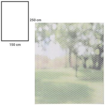 Preview: 2er-Set Fliegenschutzgitter für Fenster - Zuschneidbar & einfach montierbar - Effektiver Schutz vor Insekten - Weiss, 150x250 cm Polyester-Mückennetz